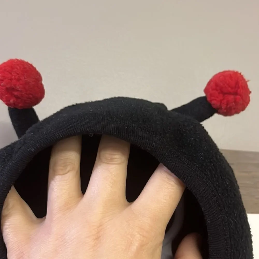 Baby Grand Lady Bug Halloween Fleece Zip-up Costume- 12 months
